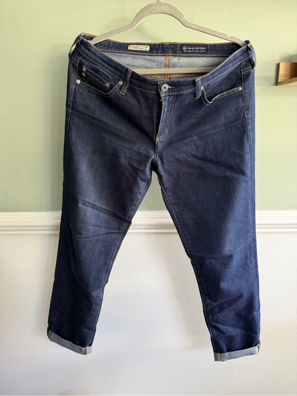 AG Adriano Goldschmied Stilt Dark Blue Jeans